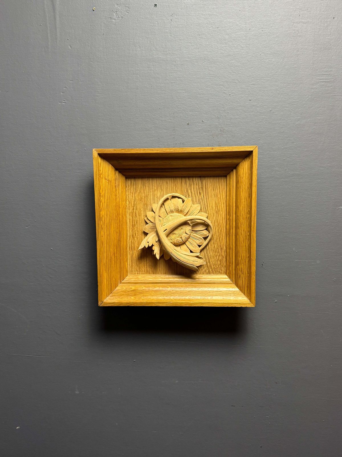 Decorative Chapel Carving By Renowned Master Carver Charles Oldham
