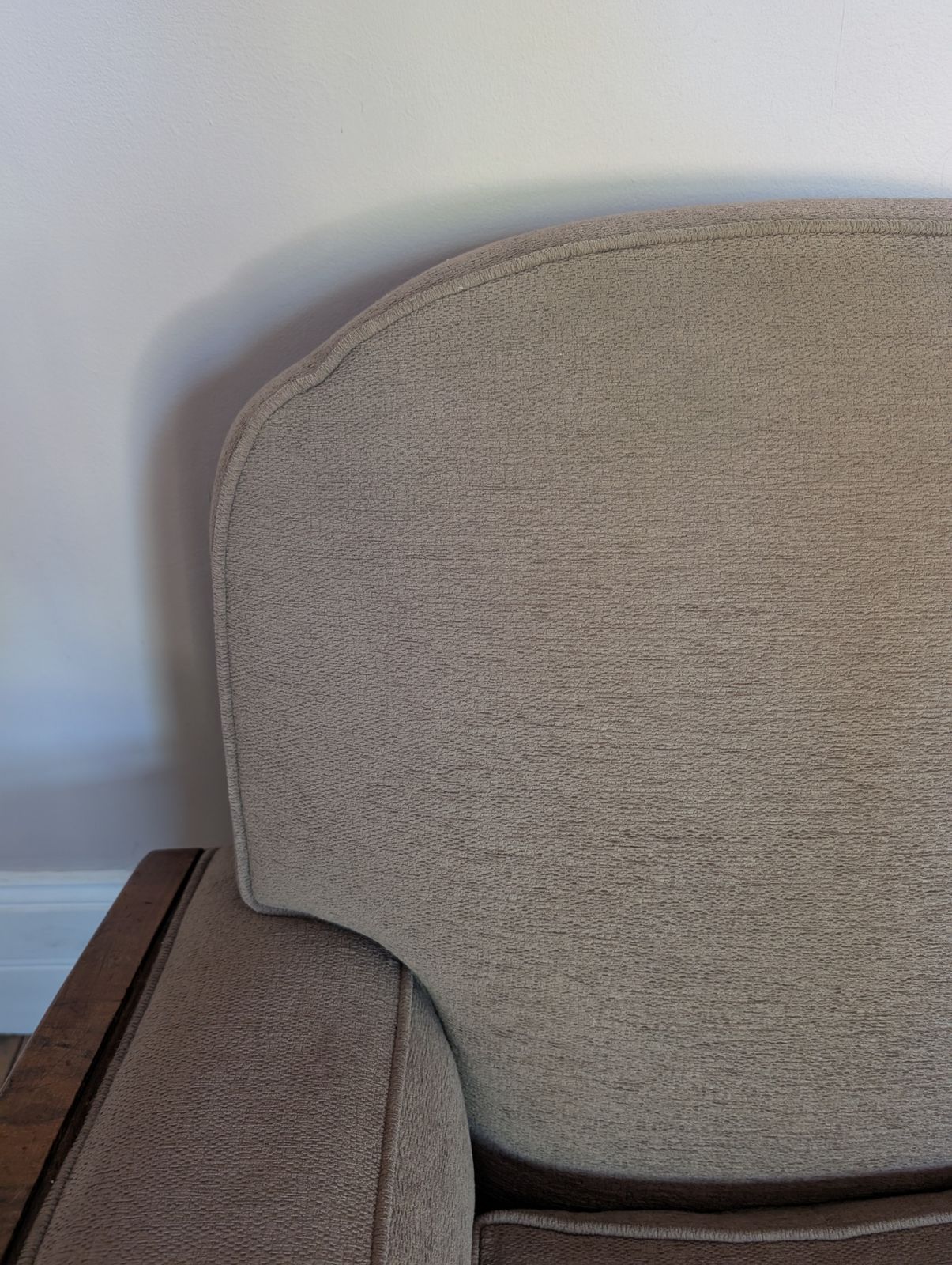 Art Deco Pair Of Armchairs With Walnut Trim, Recently Re Upholstered, Super Comfy. photo buy