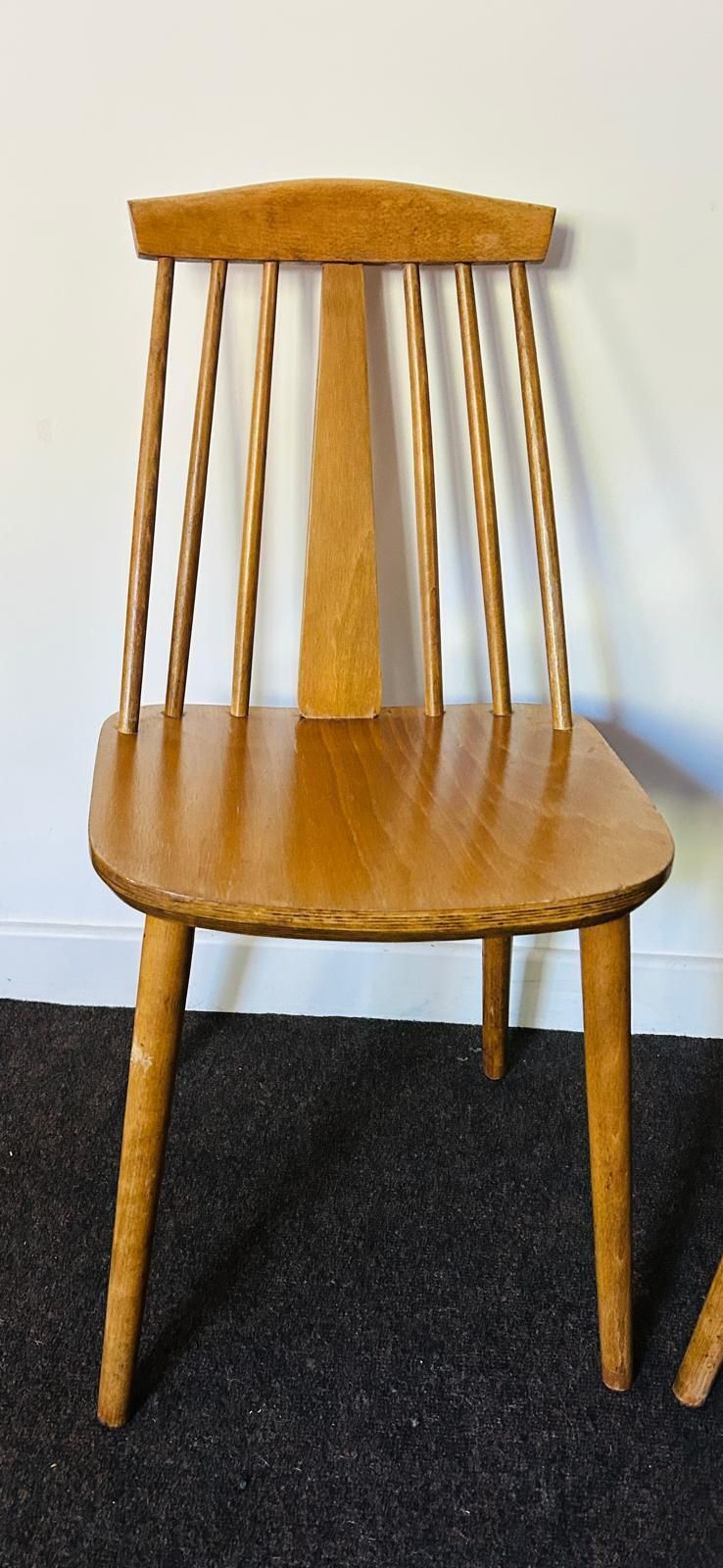 A Pair Of Mid Century Modern Chair Made In By Poland Radomsko photo furniture