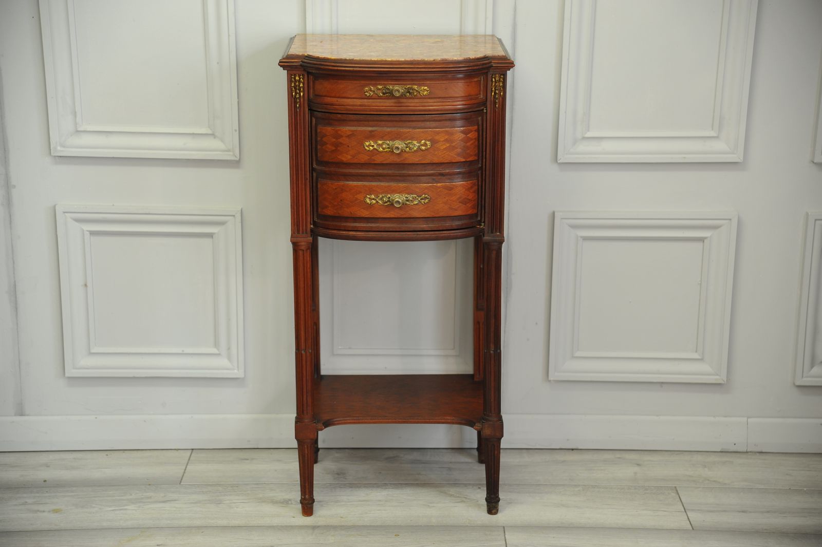 A Fine Quality Antique French Mahogany Bedside Cabinet