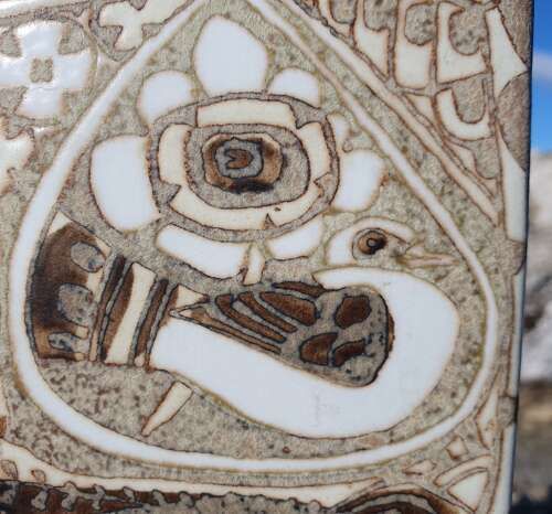 Royal Copenhagen. Faience "Baca" Vase By Nils Thorsson. photo Home Decor