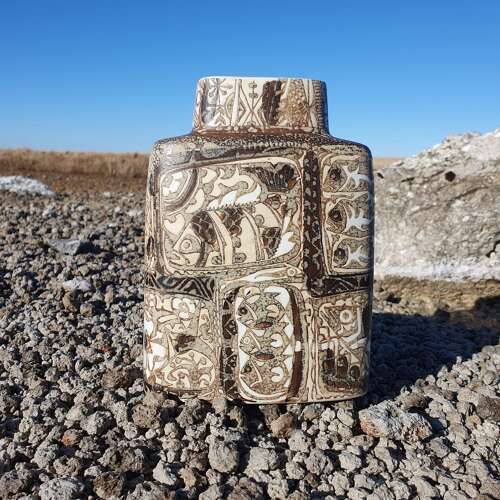 Royal Copenhagen. Faience "Baca" Vase By Nils Thorsson. photo buy