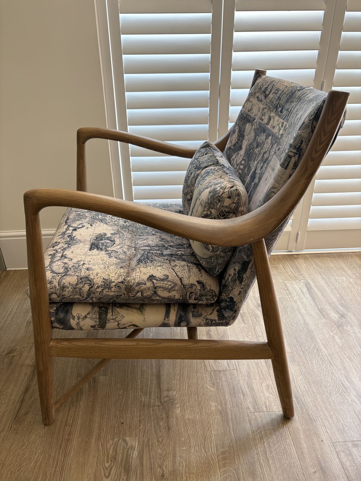Pair Of New Italian Made Armchairs, By Timothy Oulton photo for sale