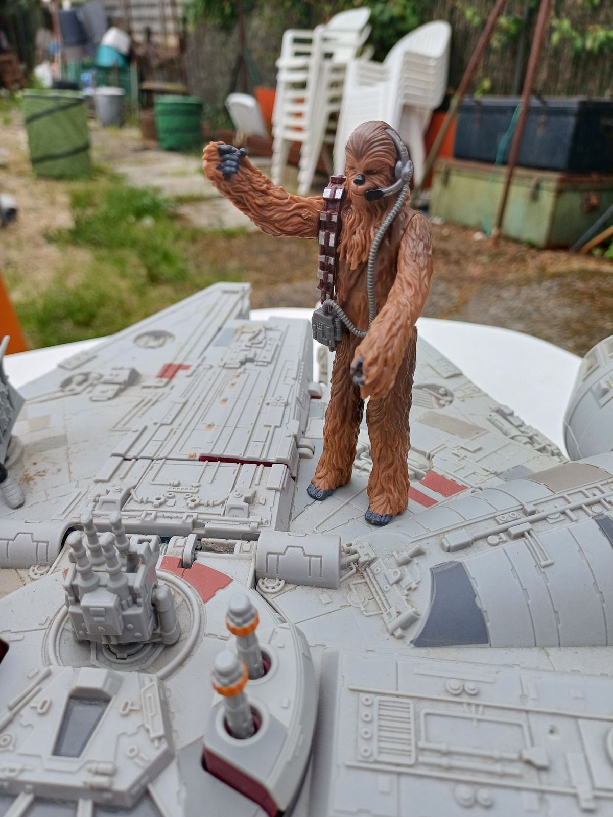 Vaisseau Star Wars Faucon Millenium Lfl Hasbro S A C  001 C # B367 photo 189.0