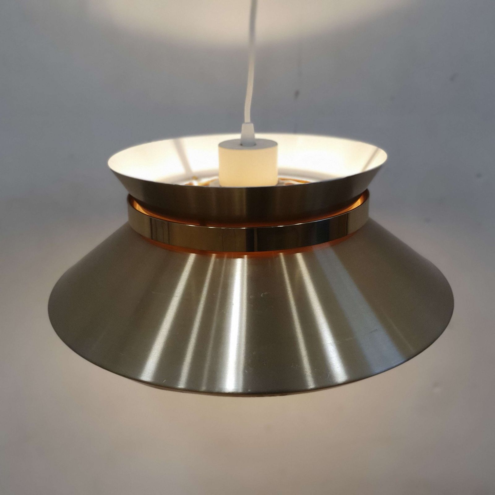 Pendant Light By Carl Thore Design For Granhaga Metalindustri Of Sweden. 1970s photo Lighting