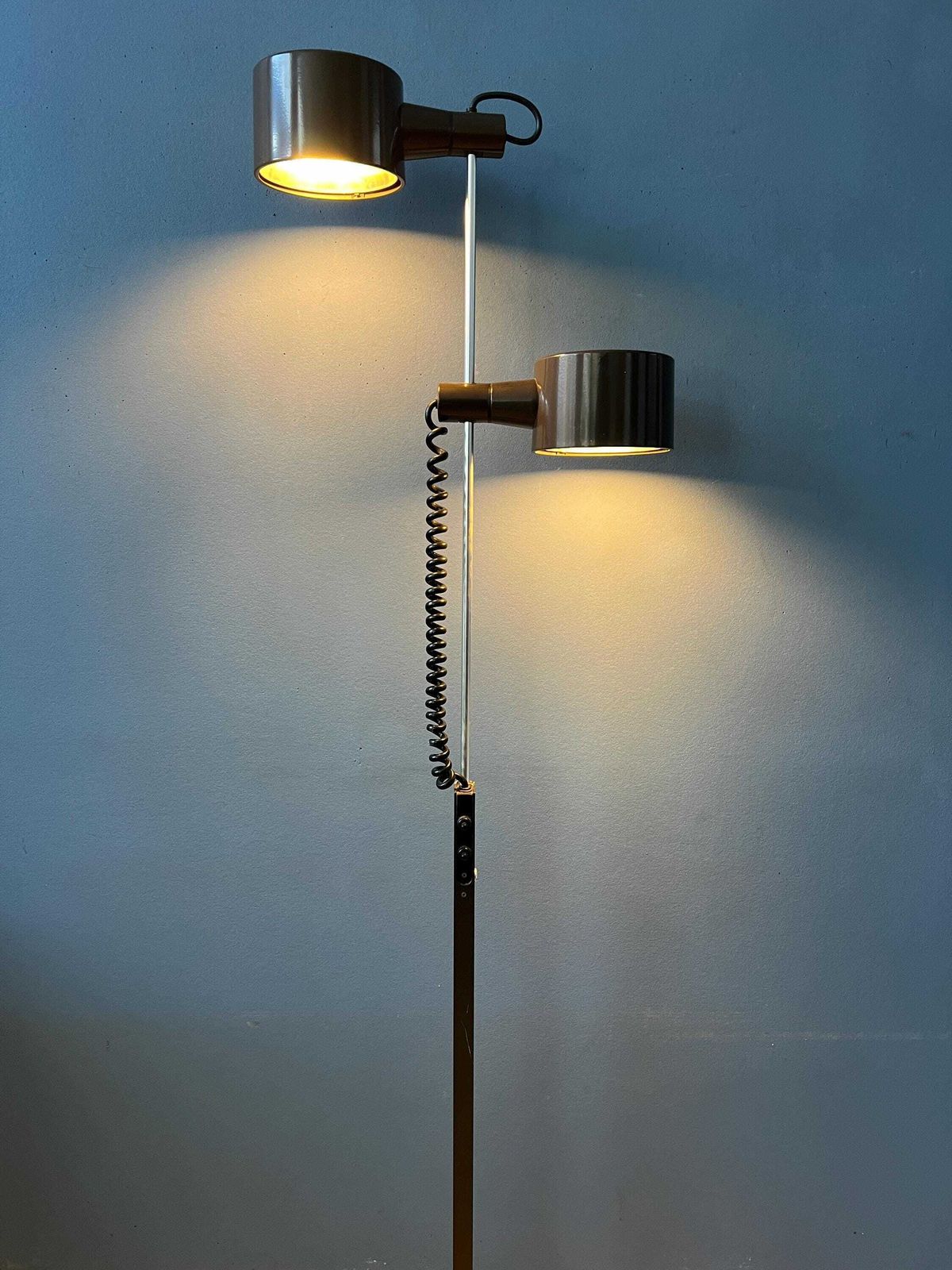 Vintage Conelight Floor Lamp By Ronald Homes
