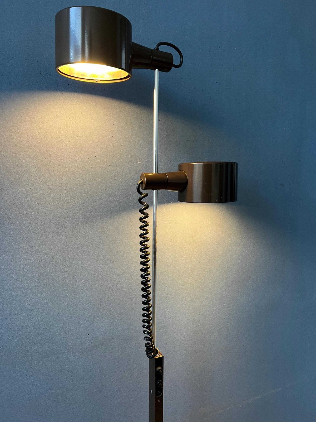 Vintage Conelight Floor Lamp By Ronald Homes photo for sale