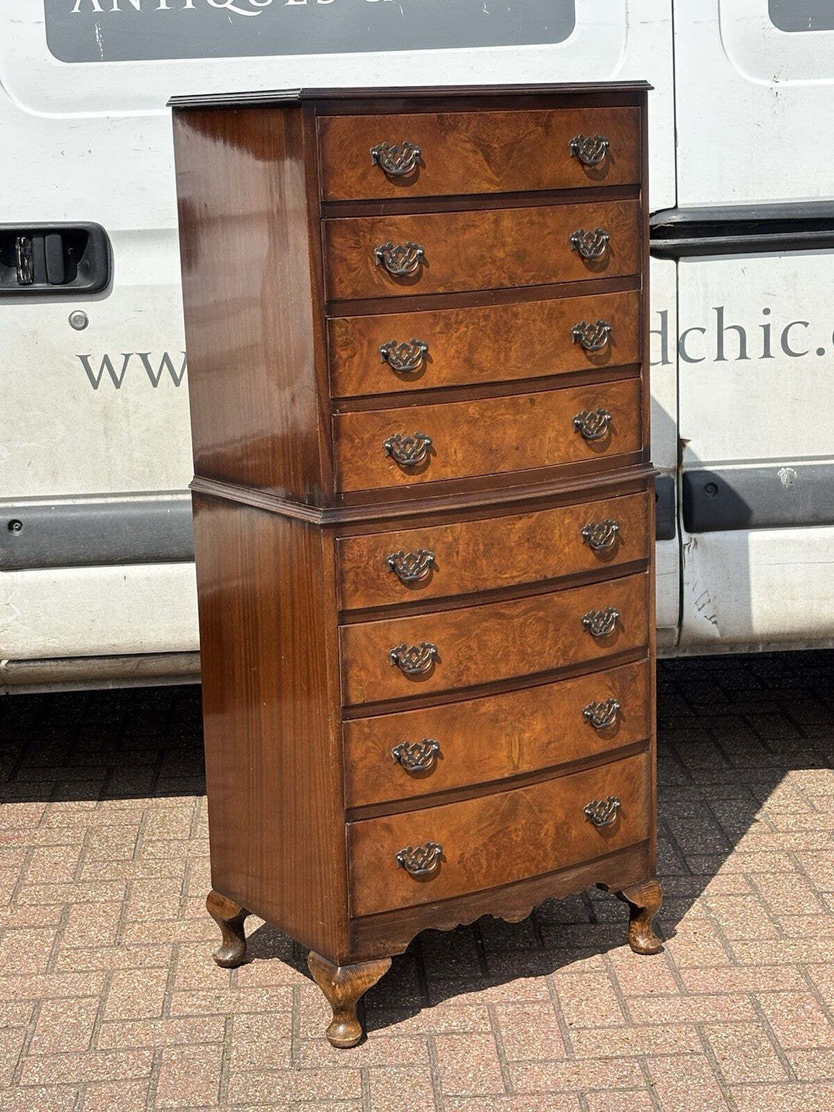 Chest Of Chest Set Of Drawers, Splits In 2 Pieces For Easier Transportation. photo for sale