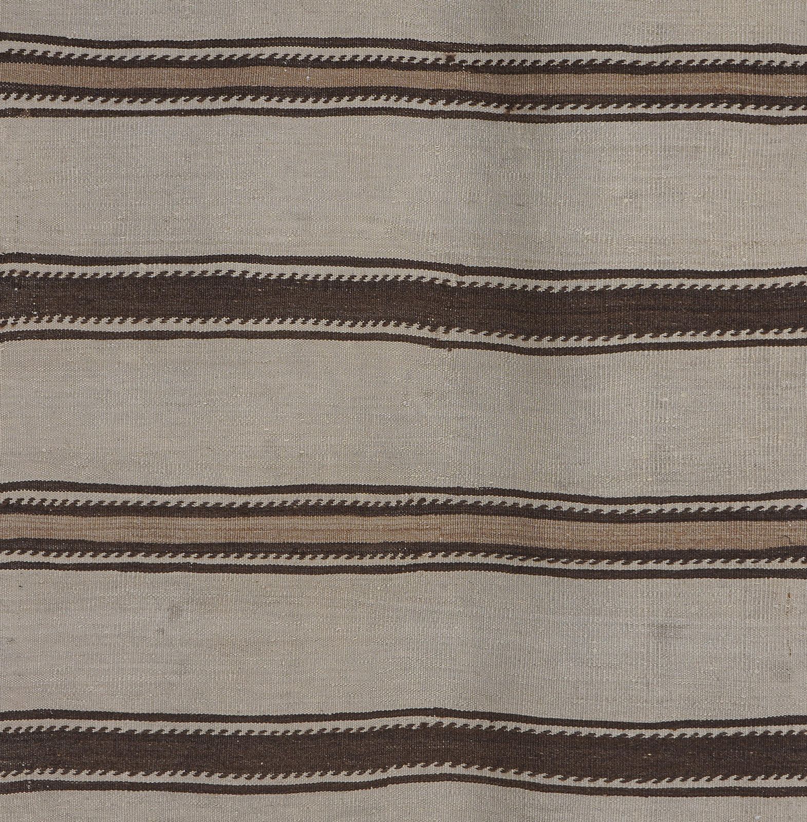 Striped Organic Hemp Kilim Rug 2'6'' X 9'4'' photo 225.0