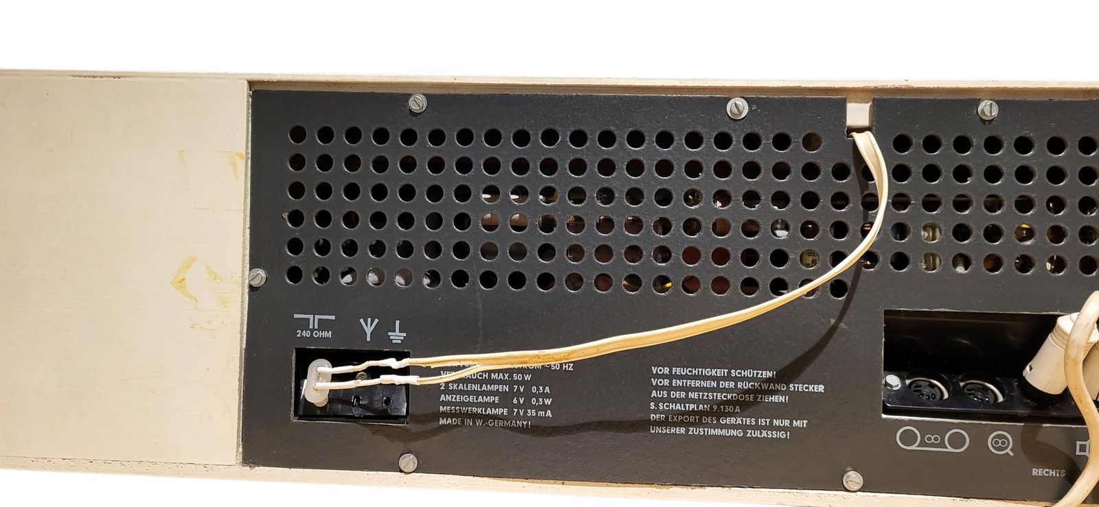 Radio Nordmende Spectra Futura, Raymond Loewy, 1968 photo Home Decor