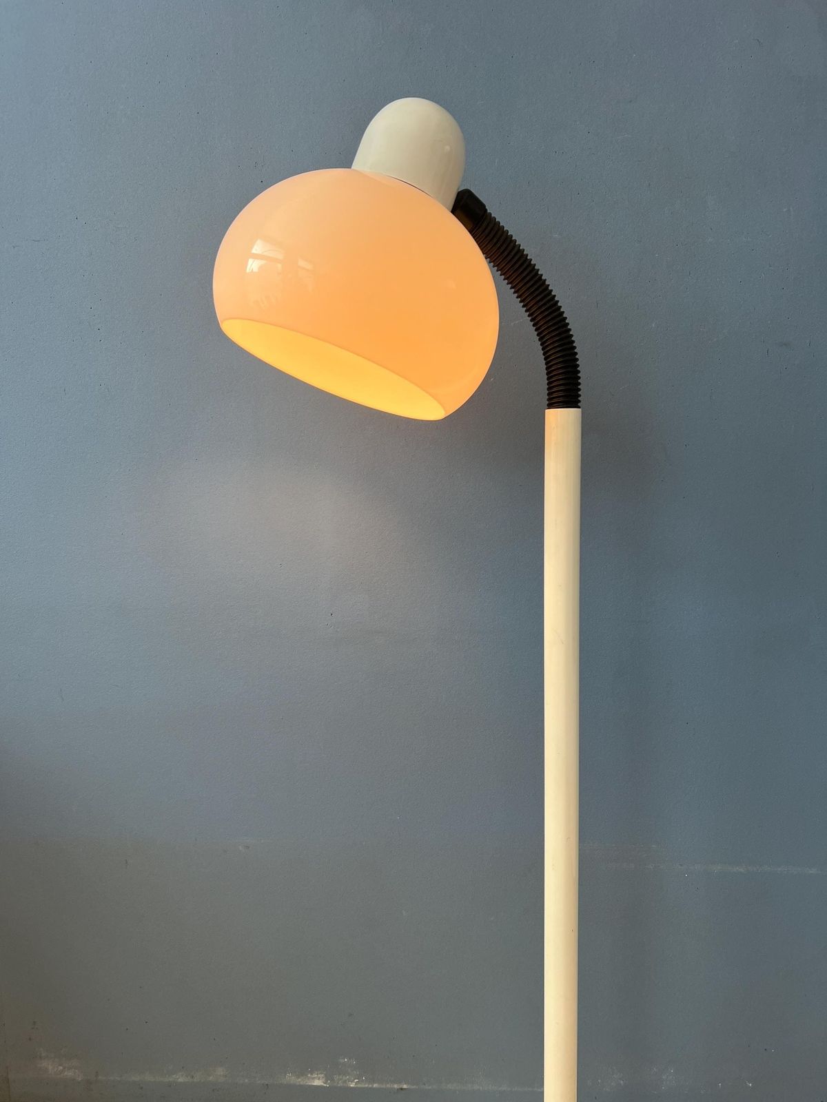 White Mid Century Space Age Mushroom Floor Lamp By Hala Zeist photo furniture