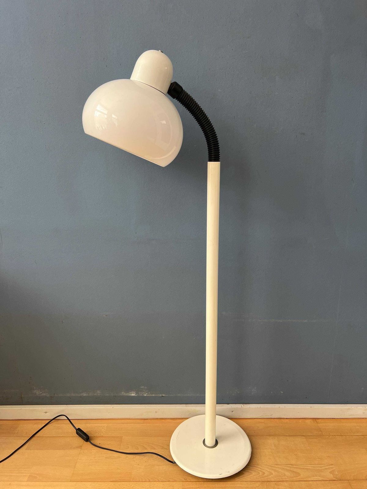 Witte Mid Century Space Age Paddenstoellamp Van Hala Zeist photo vinterior