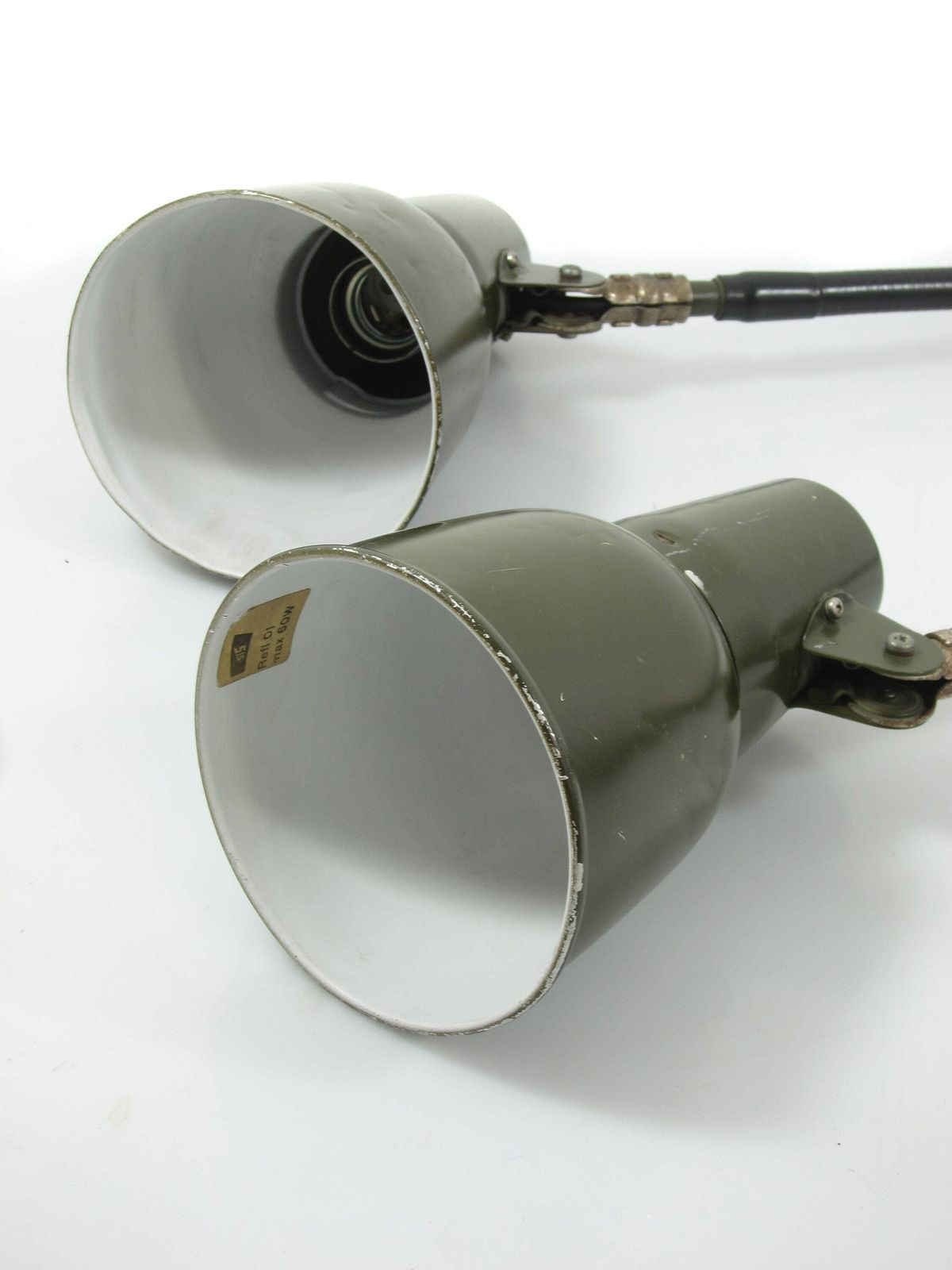 Sis 1960s Industrial Adjustable Wall Table Lamps   Bauhaus , Eames, Danish, Kaiser Dell, Jacobsen, Sarfatti, Poul Henningsen, Hammerborg photo furniture