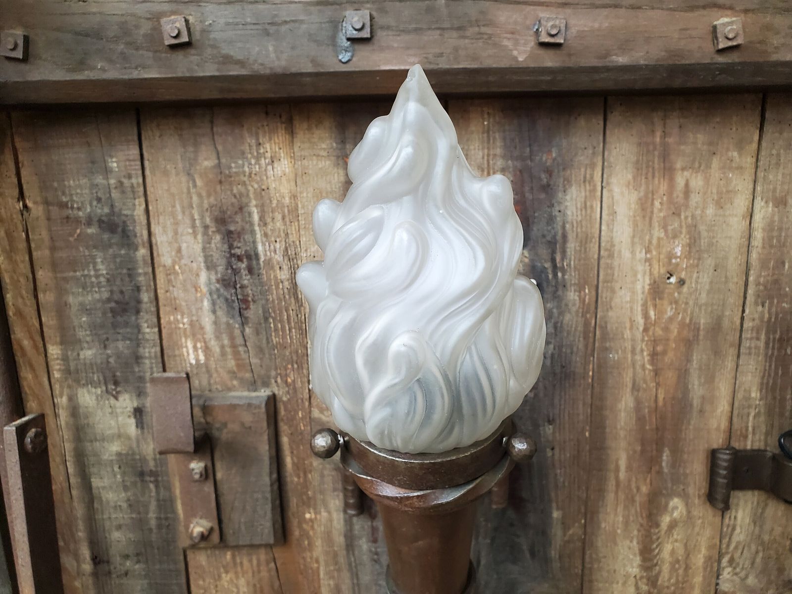 Very Large French Castle Wall Sconces / A Pair Of Iron Wall Sconces / Iron Wall Lights / Gothic Wall Sconces / Medieval Sconces / photo 374.0