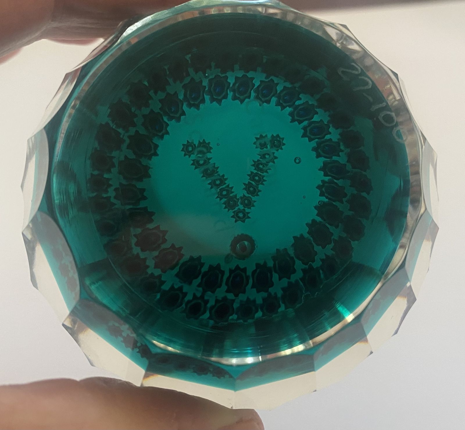 75.0 Rare, Caithness, ‘Victory’ (In Europe), Limited Edition, Millefiori Paperweight, 27/100 photo