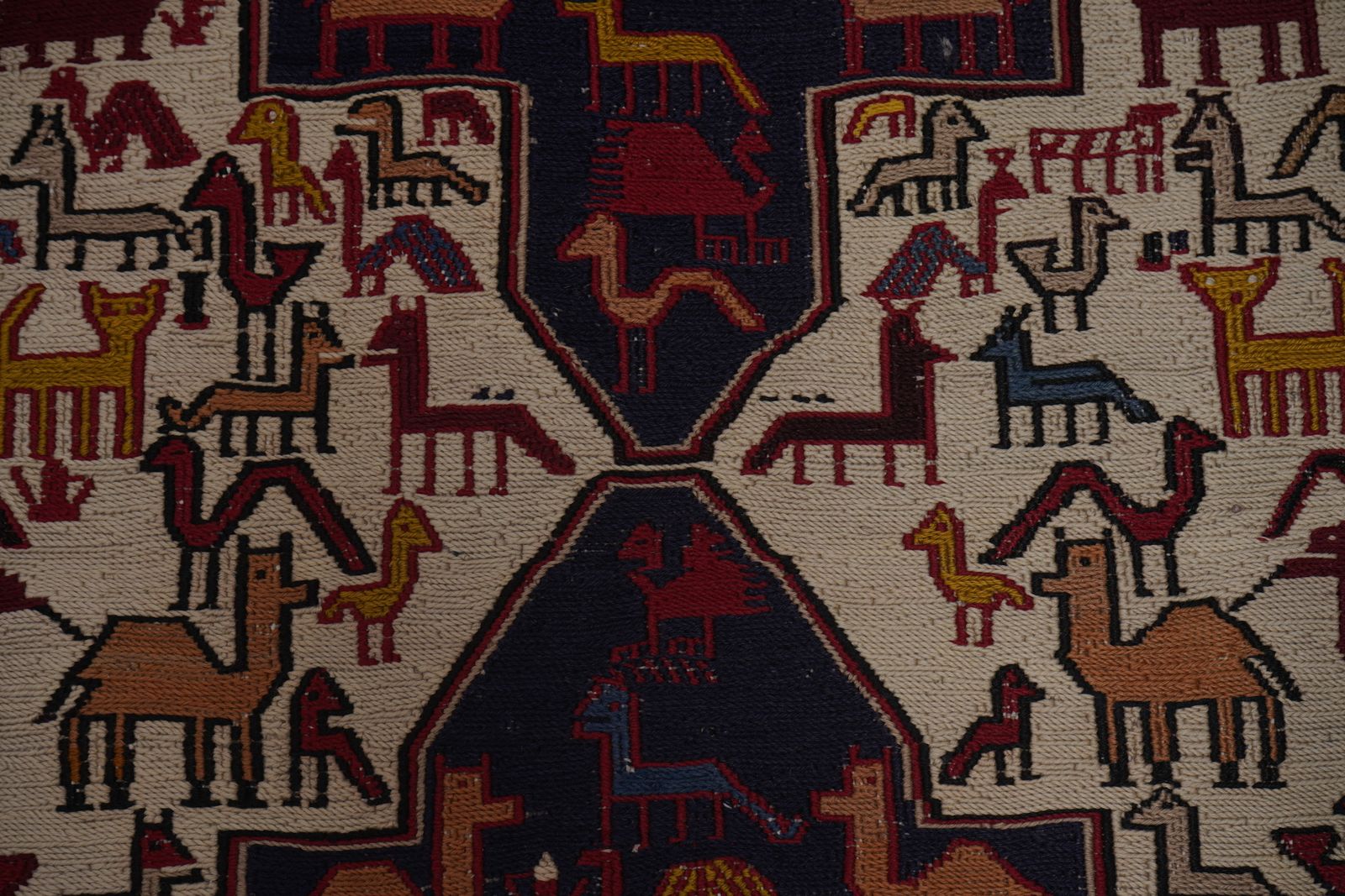 Turkish Jajim Kilim Rug   Wool Rug With Geometric Motif 5'1'' X 8'1'' photo buy