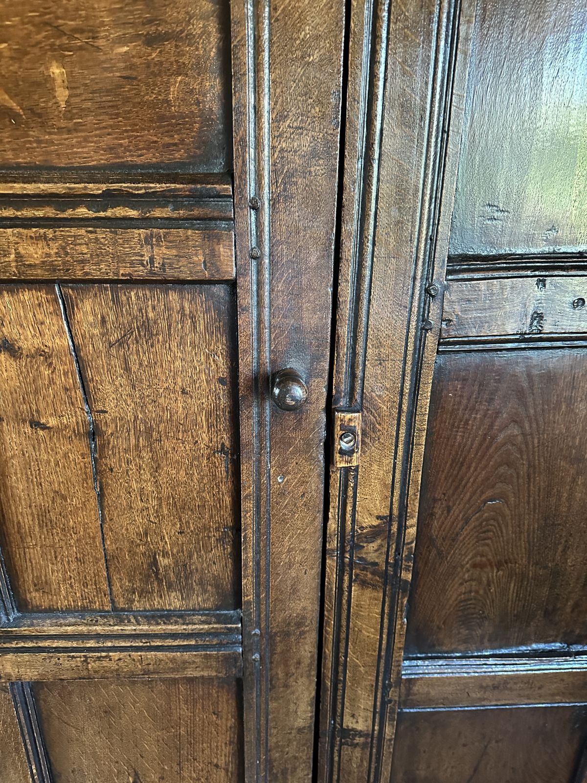 Stunning Large One Piece Oak Cupboard 1691, English Or Welsh photo for sale