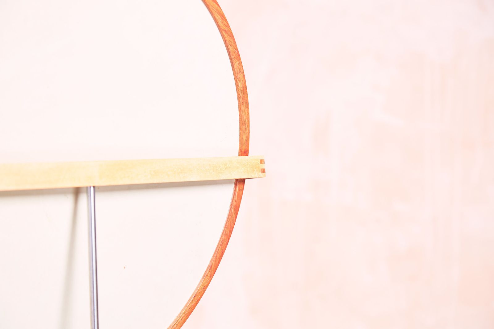 Luxus Table Mirror By Uno & östen Kristiansson For Vittsjö Sweden   Mid Century Teak And Chrome photo for sale