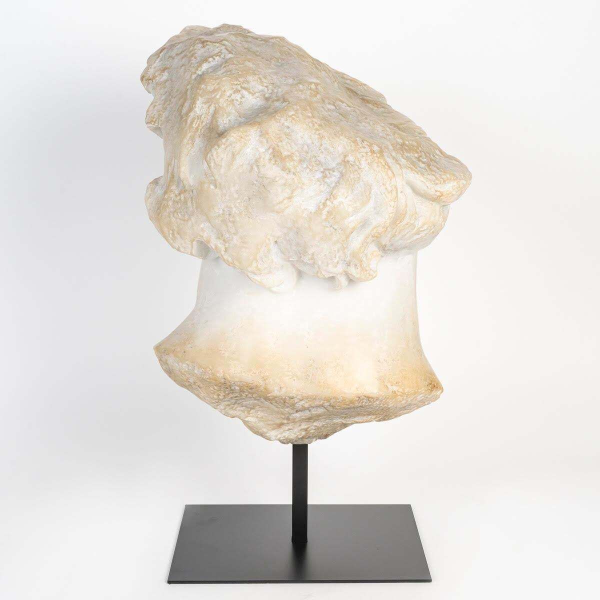 Sculpture Representing A Fragment Of The Bust Of Apollo. photo Art