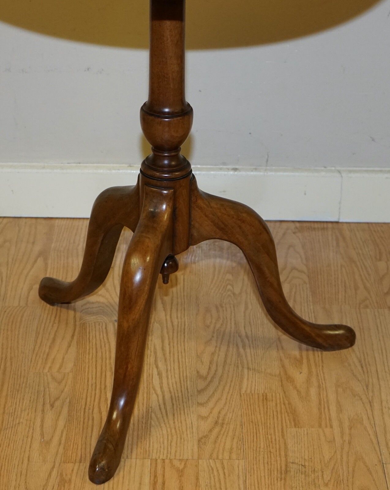 Large Victorian Circa 1880 Mahogany Queen Anne Circular 2 Tier Dumbwaiter Table photo buy
