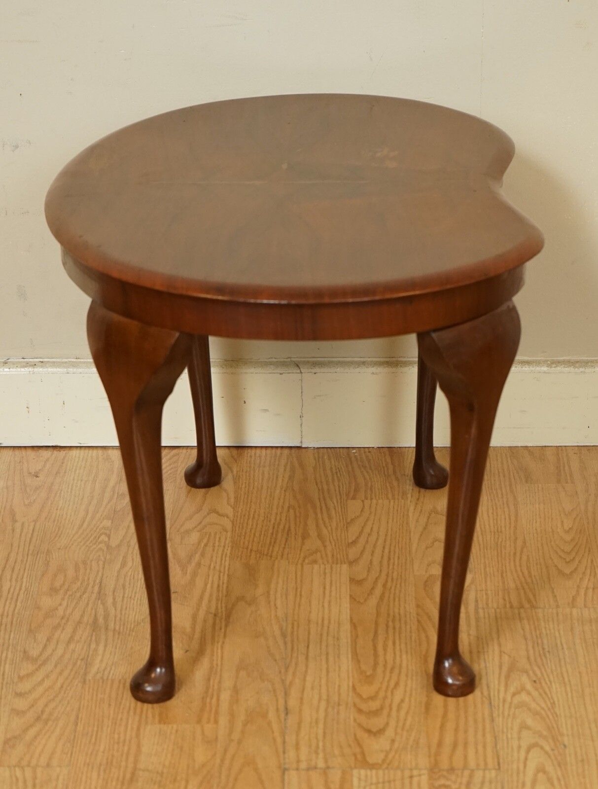 Gorgeous Kidney Art Deco Hardwood Side End Plant Table photo vintage