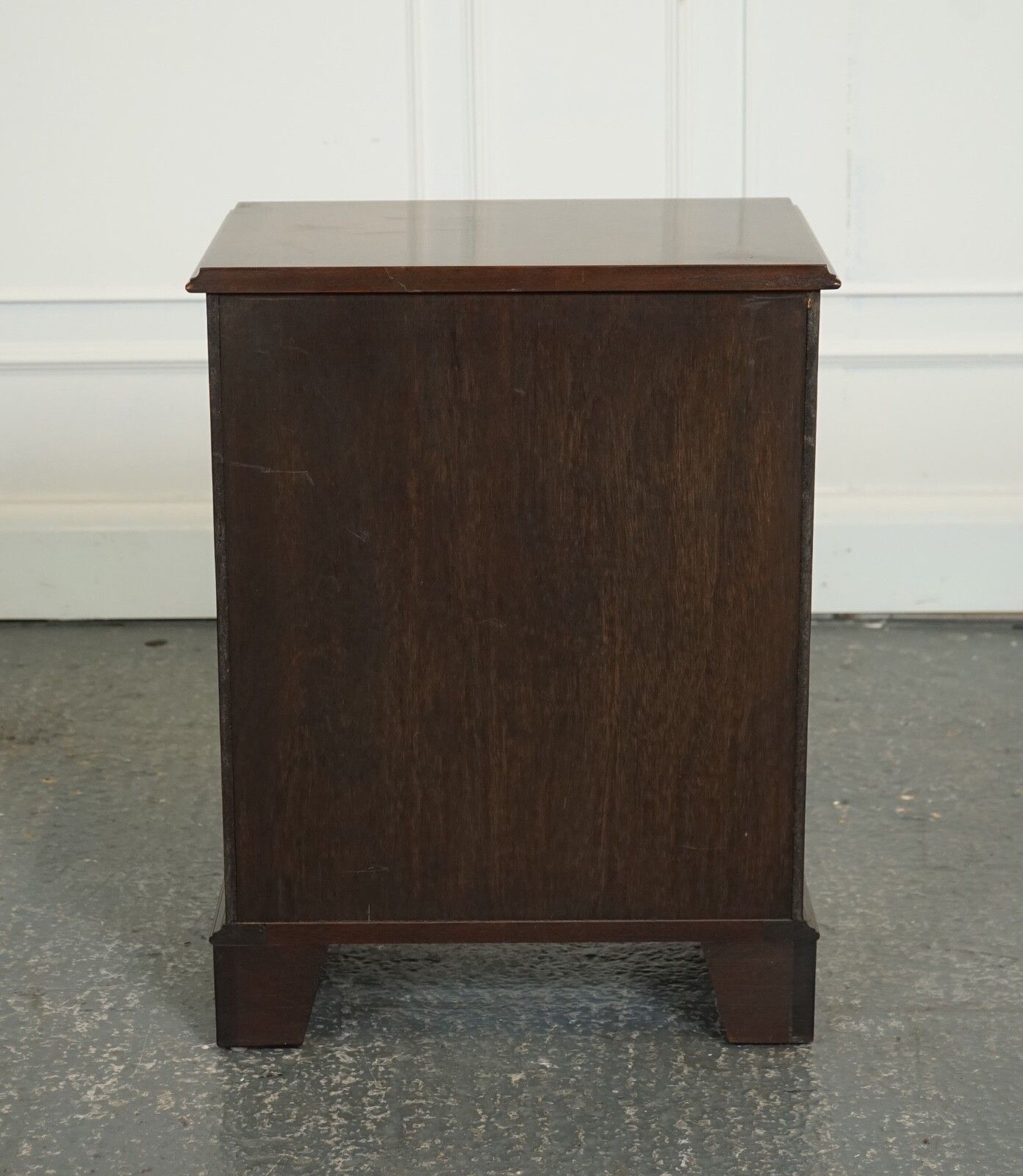 Lovely Georgian Style Small Chest Of Drawers Side Table With Butler Tray J1 photo buy