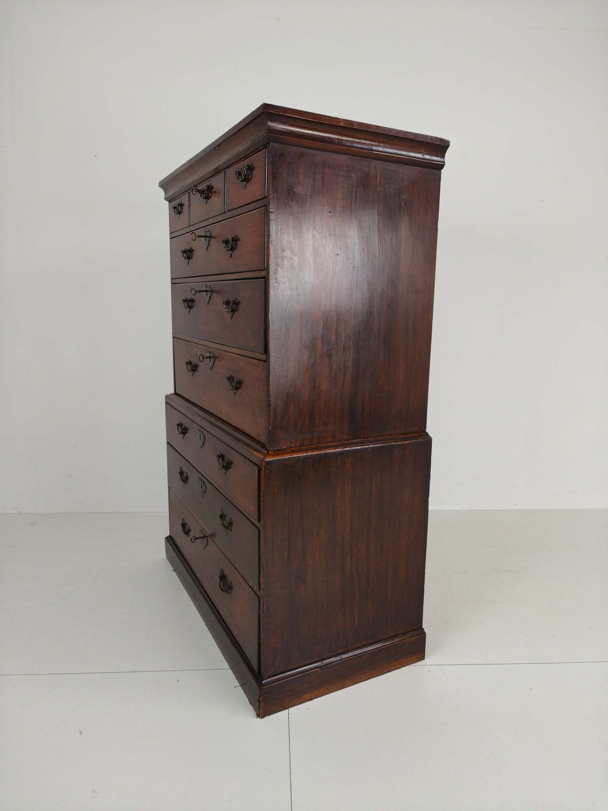 George III Country Tallboy / Chest On Chest photo Furniture