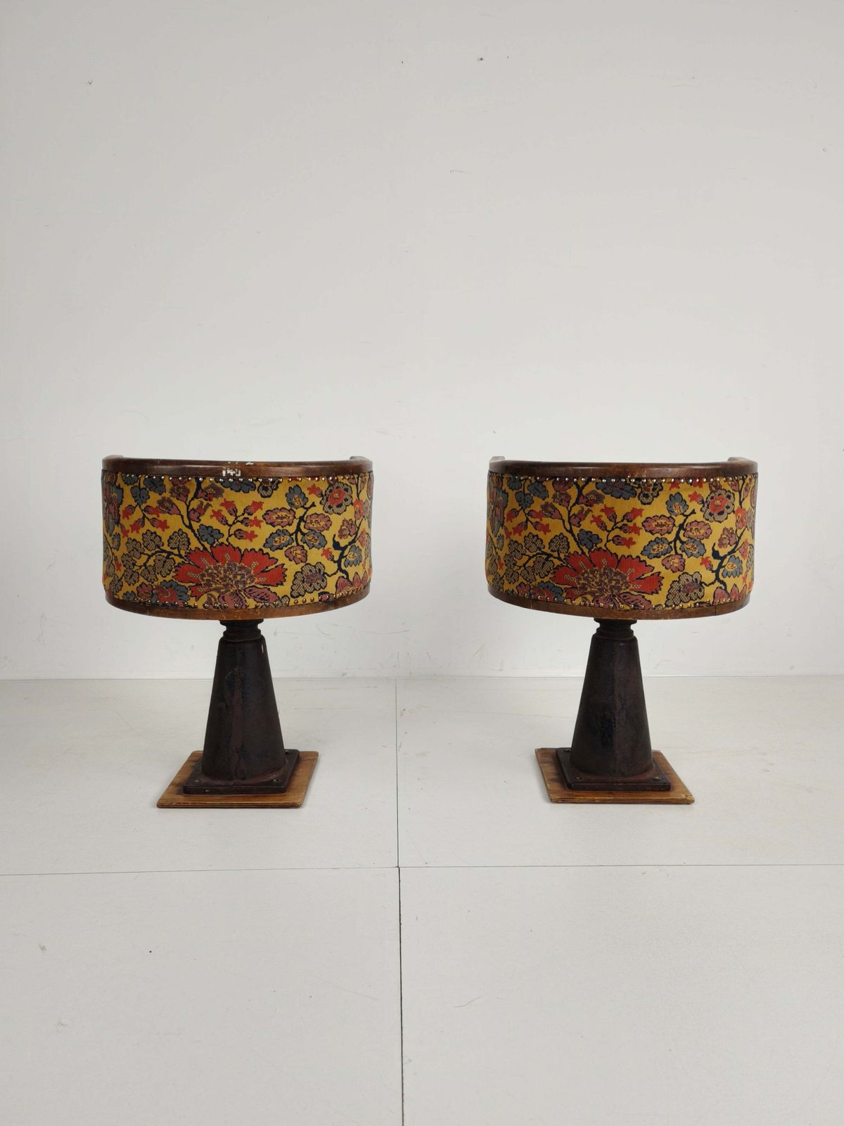 One Of A Kind Swivel Boat Chairs | Circa 1900–1920 photo furniture
