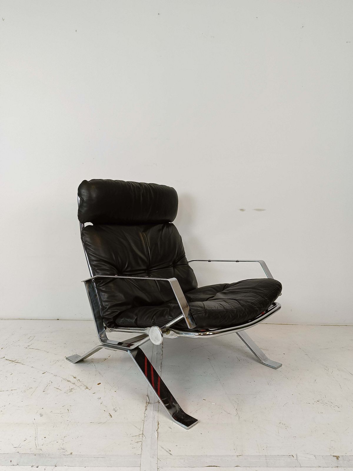 Mid Century Lounge Chair For Airborne International, Belgium