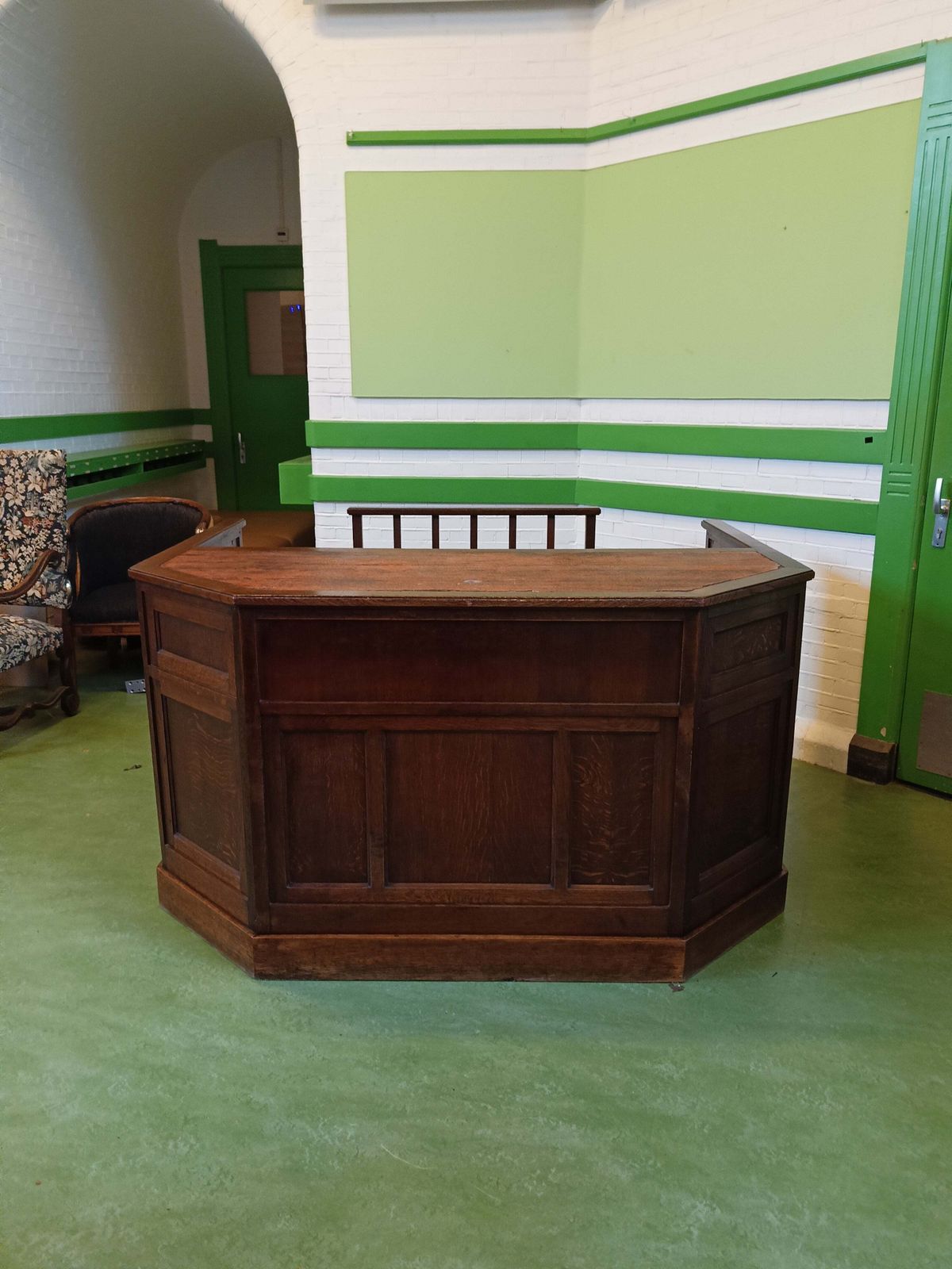 photo for sale Antique Court Speaking Desk, 1800s