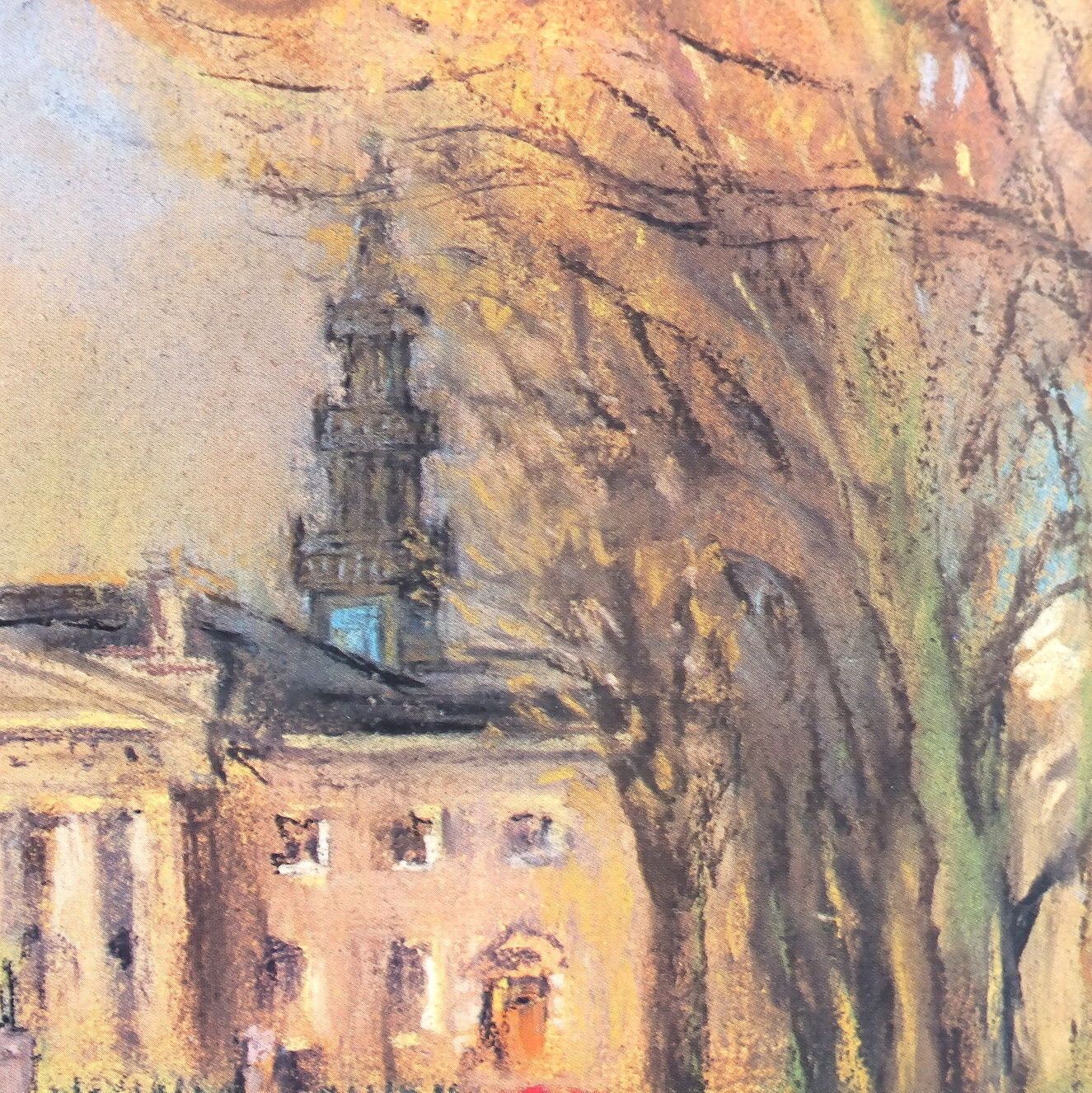 Glasgow Green By Anthony Armstrong, Scottish B1935, Limited Edition Print 205/500 Lower Right photo Art