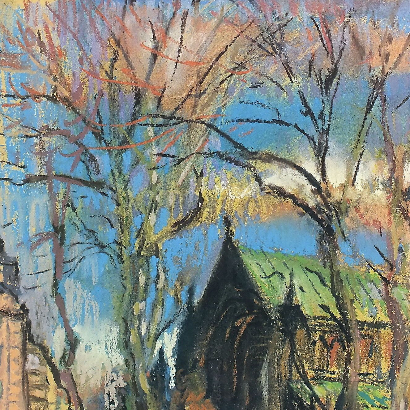 Glasgow Cathedral By Anthony Armstrong, Scottish B1935, Limited Edition Print 205/500 Lower Right, photo Art