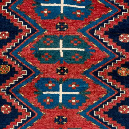 4.5x7 Ft Antique Caucasian Kazak Rug, Circa 1900, All Original photo furniture
