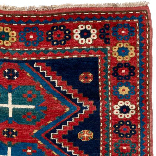 4.5x7 Ft Antique Caucasian Kazak Rug, Circa 1900, All Original photo 2599.0