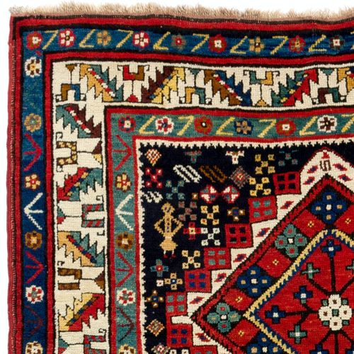 4.2x7.7 Ft Antique Caucasian Shahsavan Rug Full Pile Excellent Condition Ca 1880 photo for sale