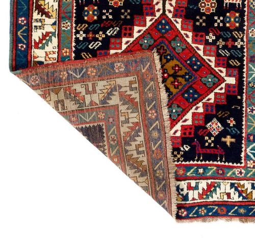 4.2x7.7 Ft Antique Caucasian Shahsavan Rug Full Pile Excellent Condition Ca 1880 photo 4331.0
