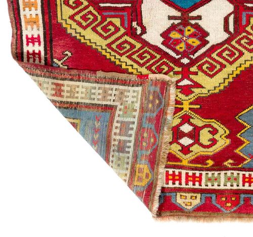 4.2x5.8 Ft Antique Anatolian Karapinar Rug, Ca 1900 photo 1379.0