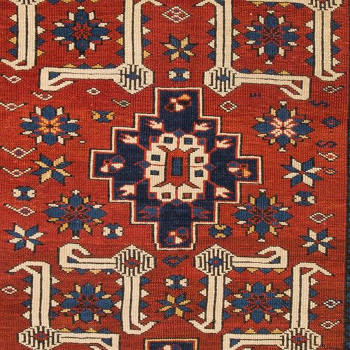 3.5x5.3 Ft Antique Caucasian Karagashli Shirvan Rug, Ca 1880 photo furniture