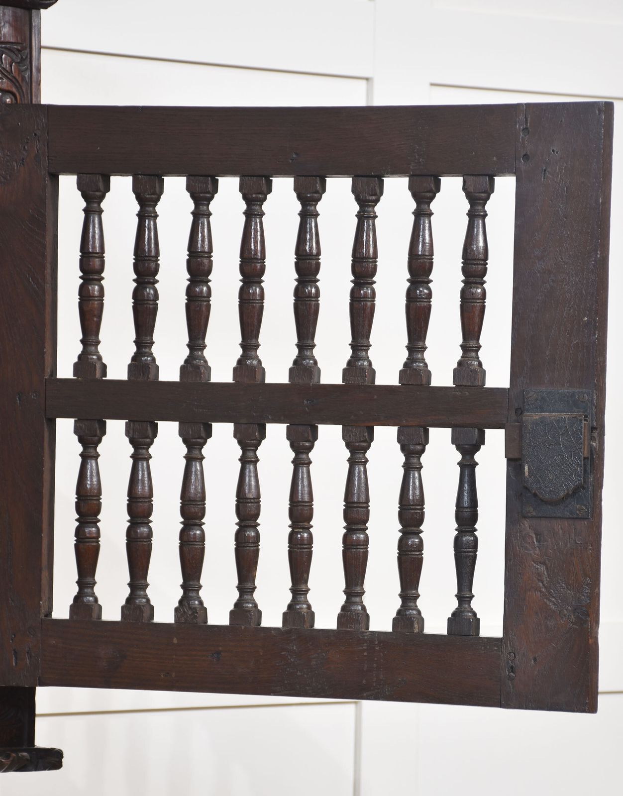 Charles II Oak Mural Livery Cupboard photo Furniture