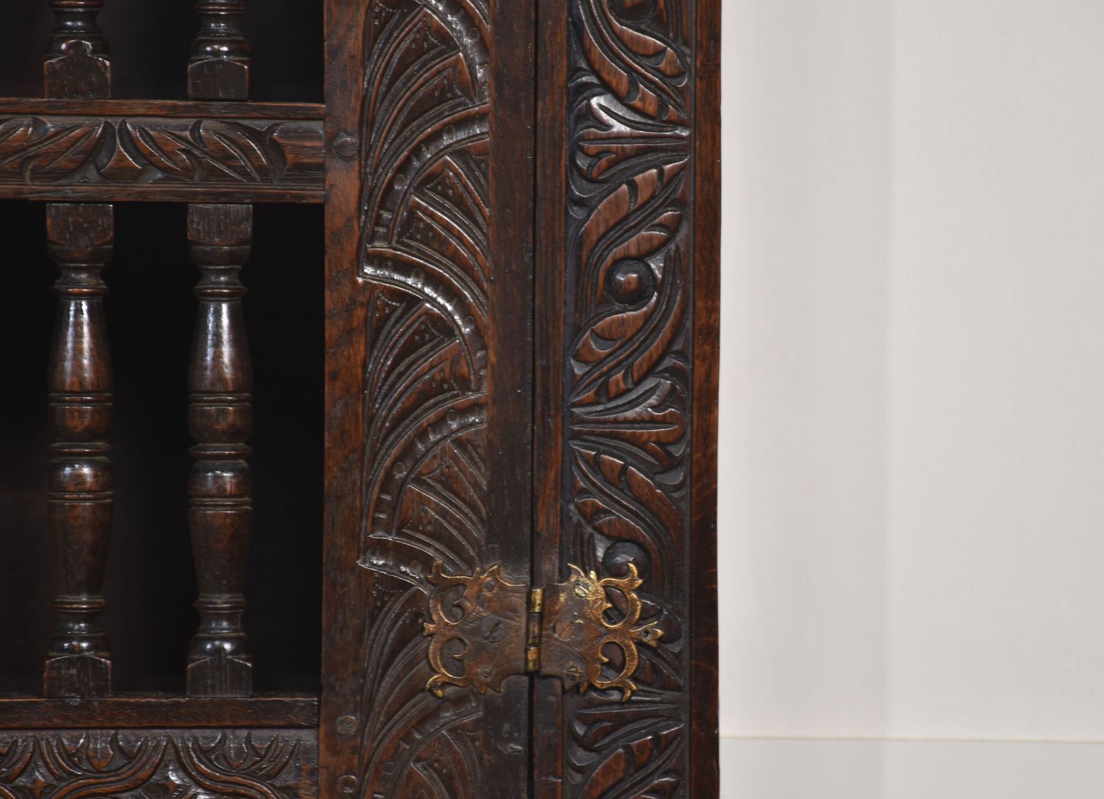 Charles II Oak Mural Livery Cupboard photo buy