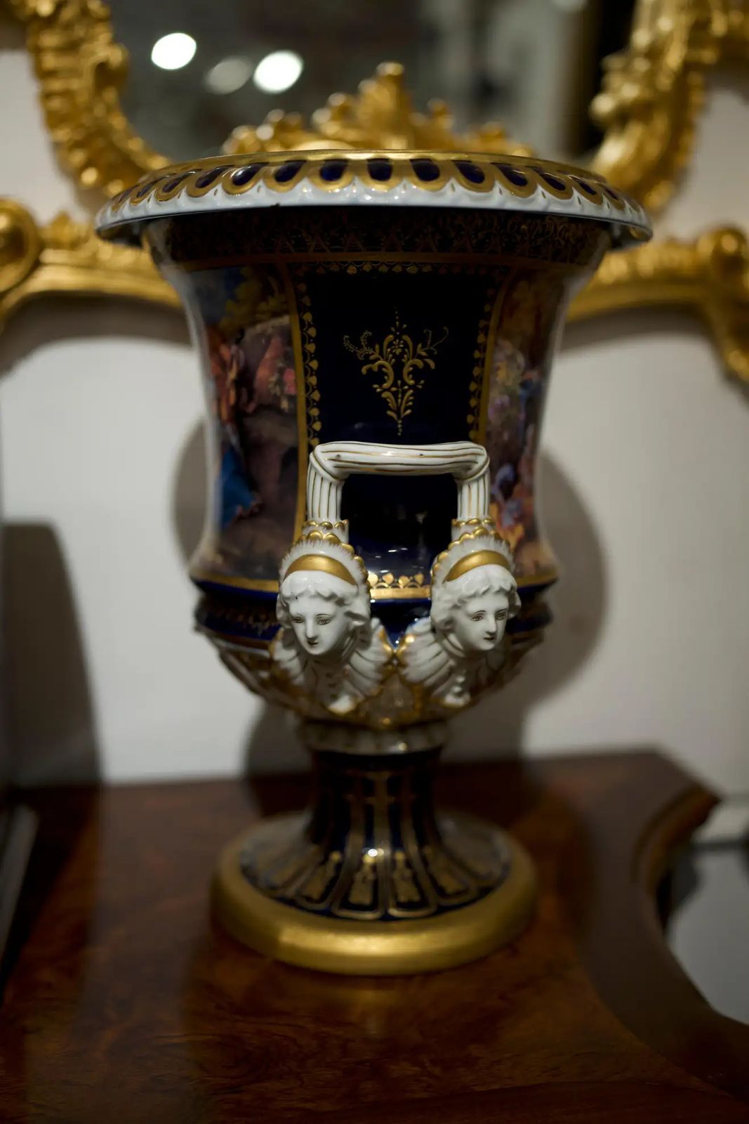 Pair Of 19th Century Royal Vienna Urns photo Home Decor