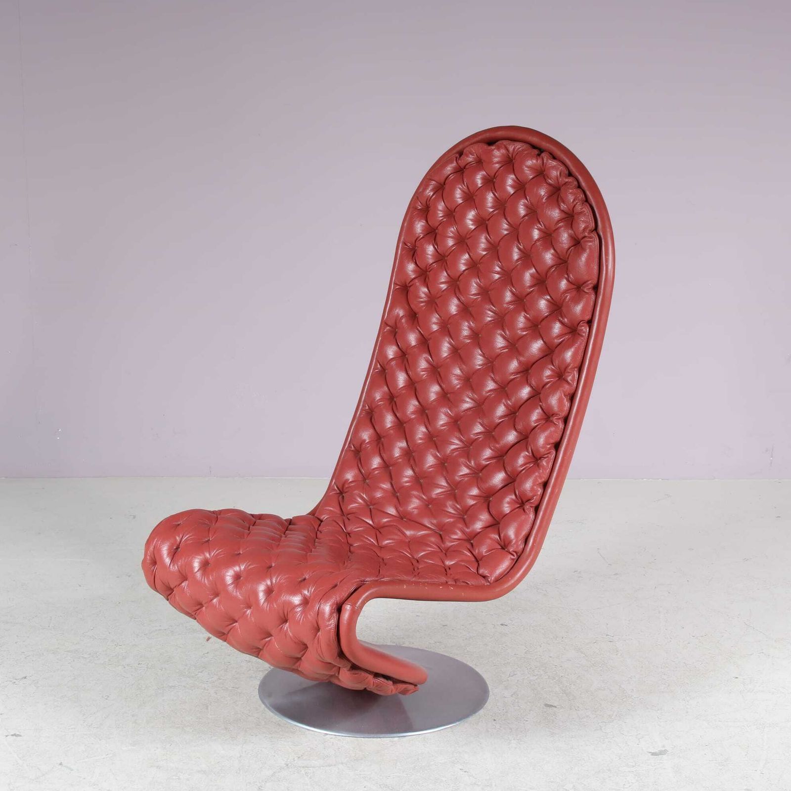 1970s Highback “1 2 3” Chair By Verner Panton For Fritz Hansen, Denmark photo 2243.0
