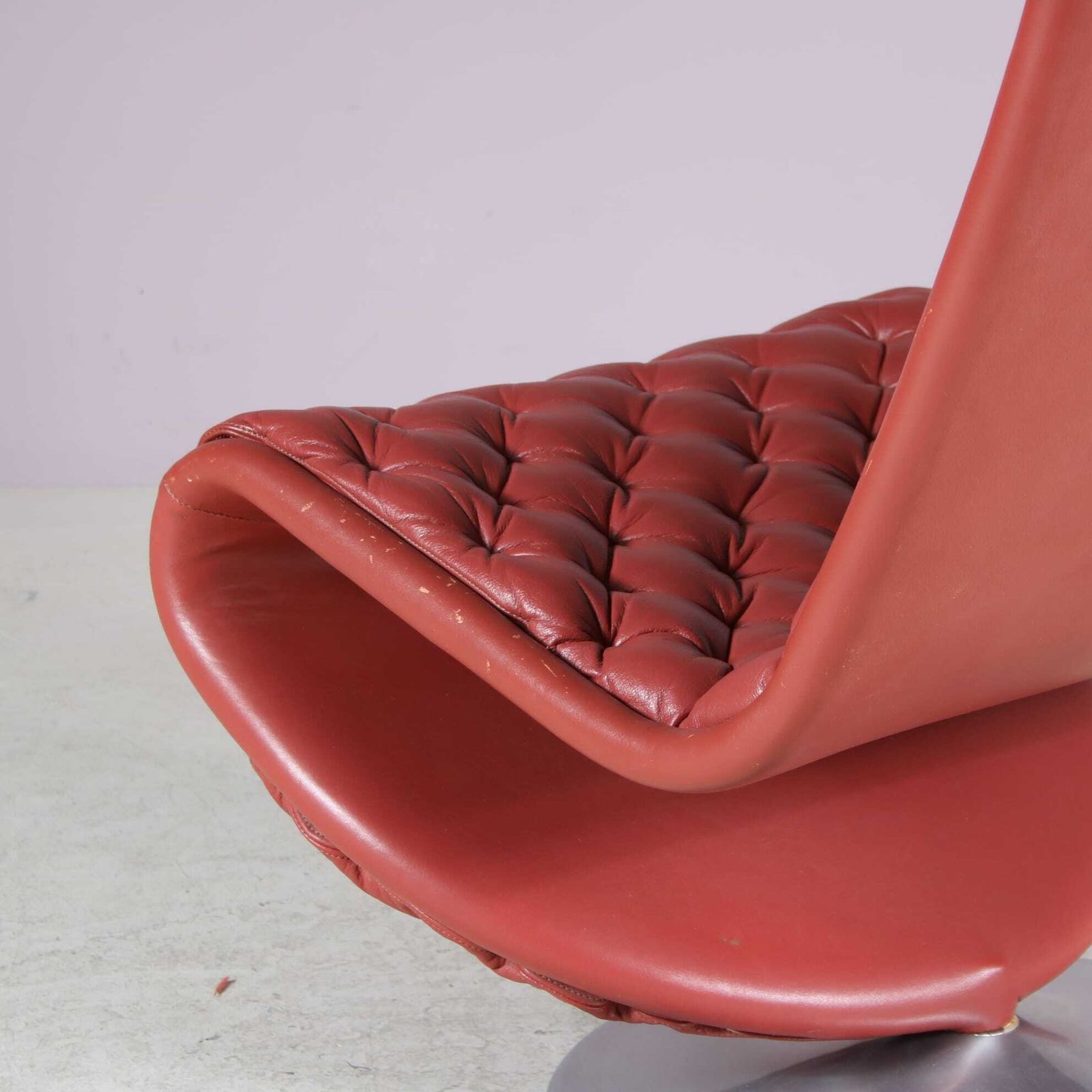 photo furniture 1970s Highback “1 2 3” Chair By Verner Panton For Fritz Hansen, Denmark