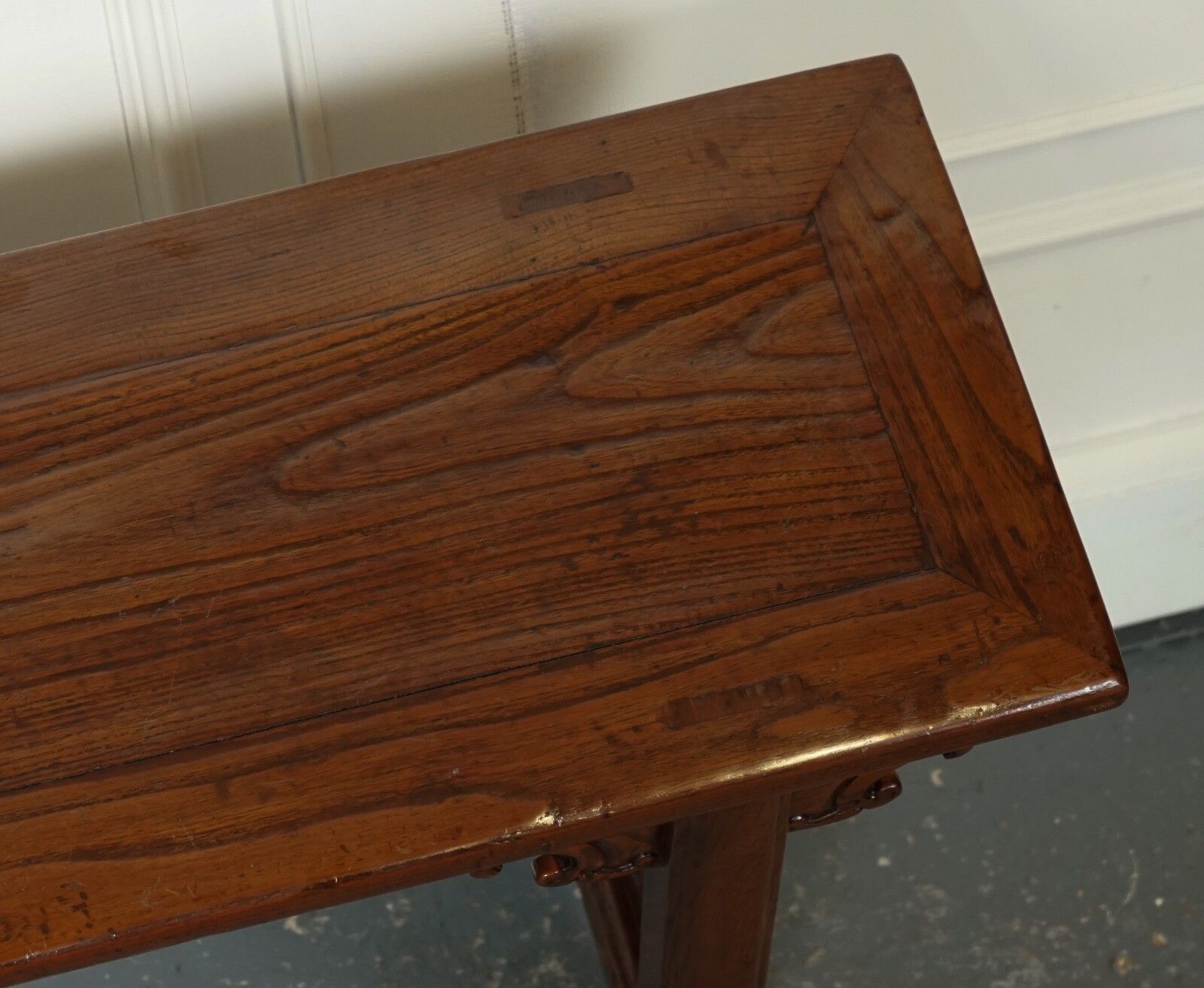 photo buy Late 19th Century Chinese Altar Table Bench Elm Wood J1