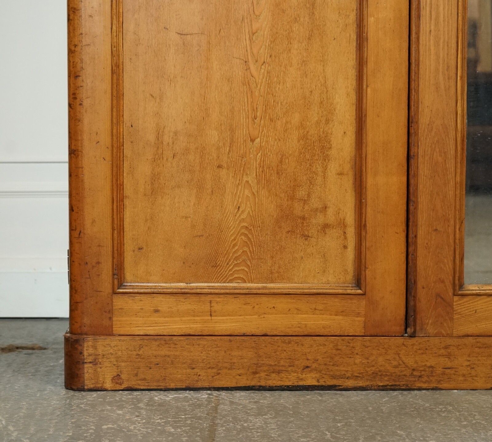 photo for sale Late Antique Victorian Oak Triple Wardrobe Made By Marsh Jones & Cribb Circa1890