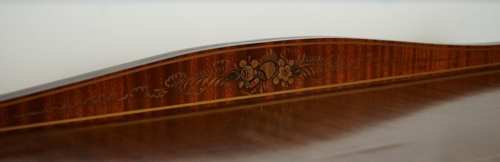 Furniture Oriental Chinese Dwarf Bow Front Display Cabinet With Glass Shelves photo