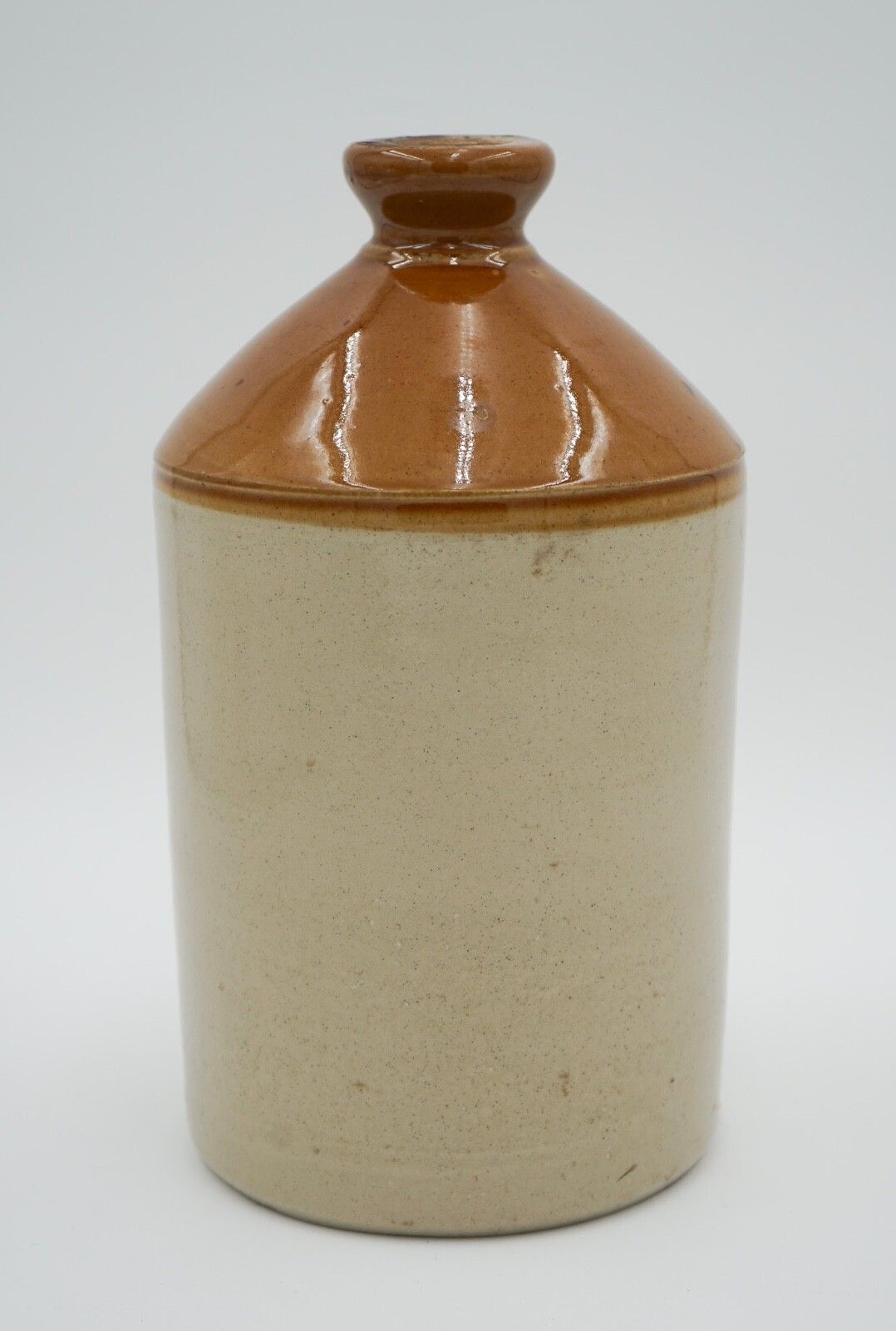 Decorative English Antique Stoneware Jug Flower Vase photo for sale