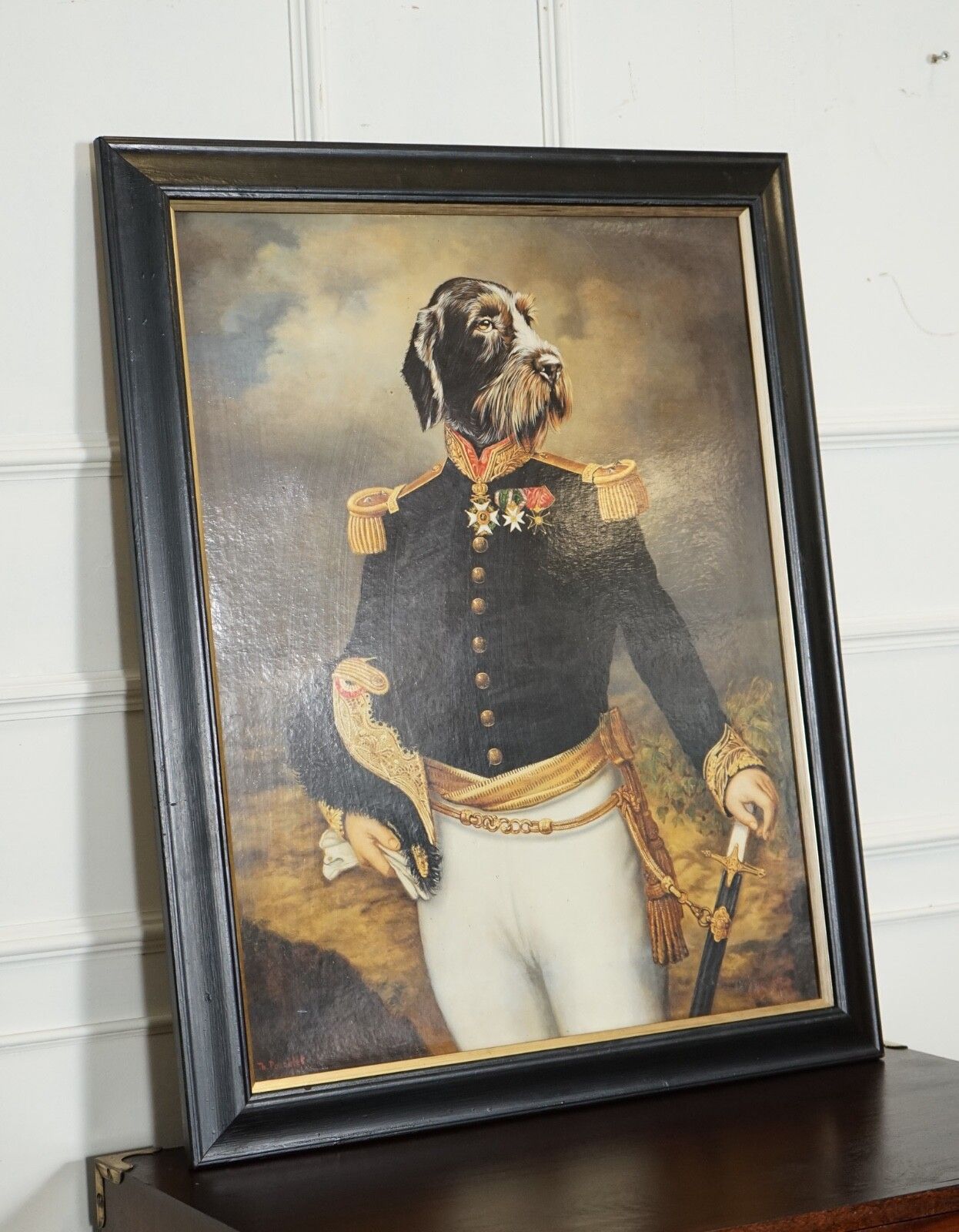Ceremonial Dress Thierry Poncelet Framed Art Print Black And Gold Frame photo for sale