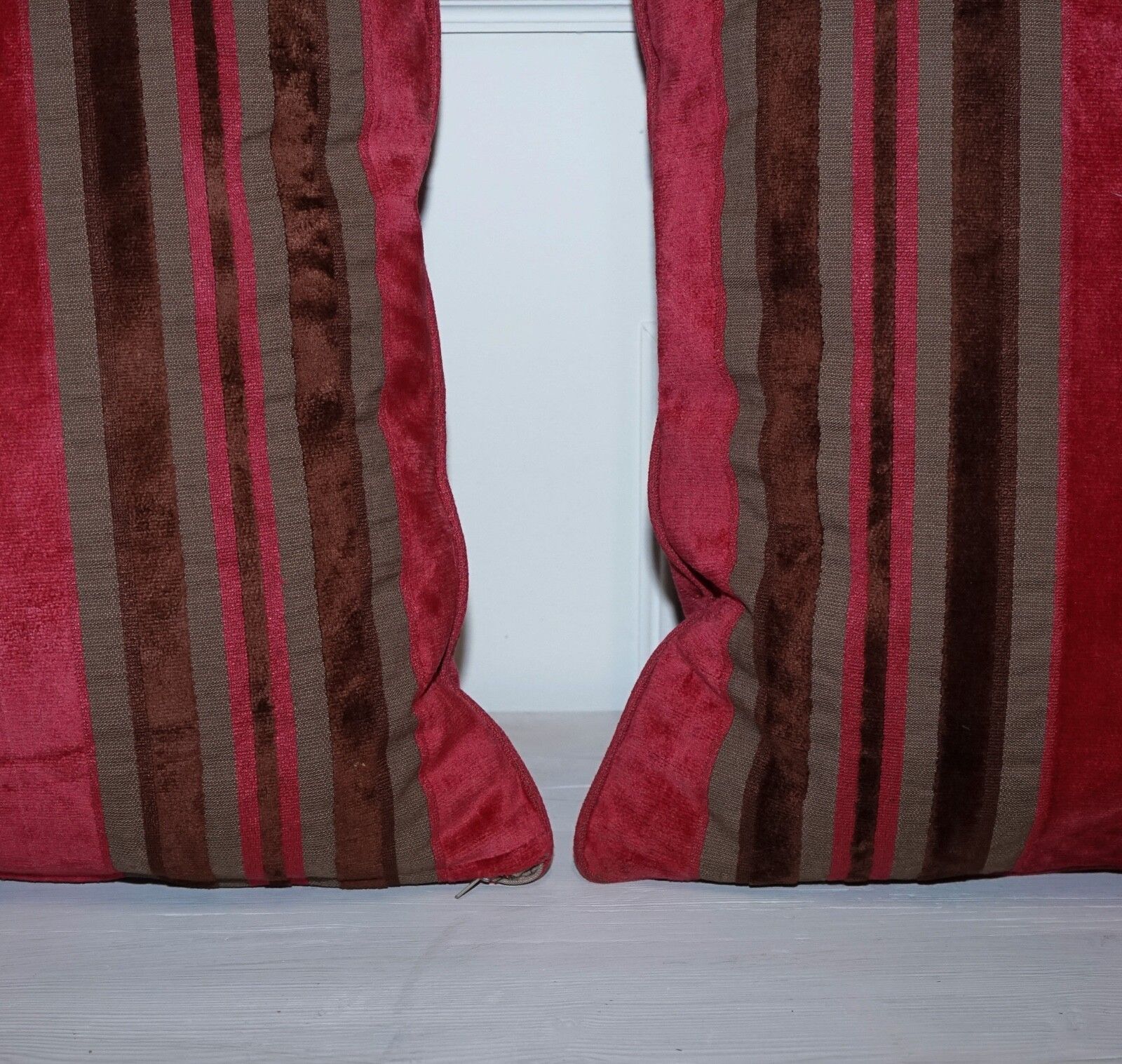 Pair Of Alexander & James Hudson Stripey Scatter Cushions photo 225.0
