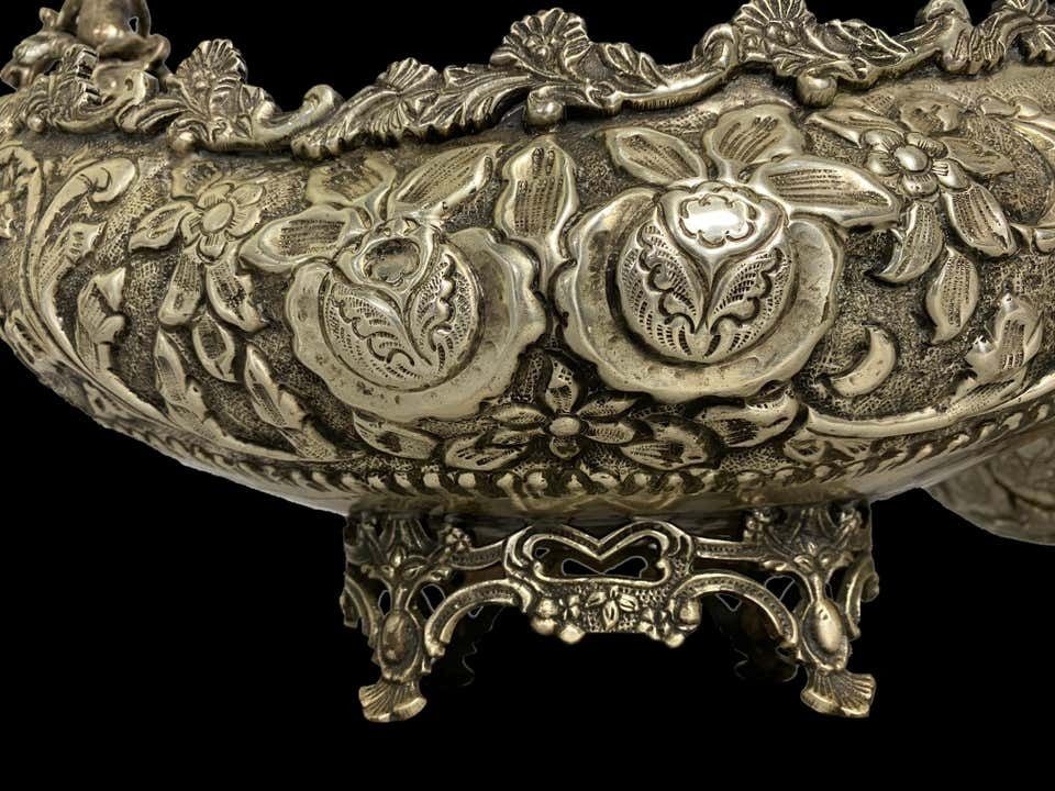 photo vinterior Silver Plated Serveware, Venetian Gondolas, 20th Century